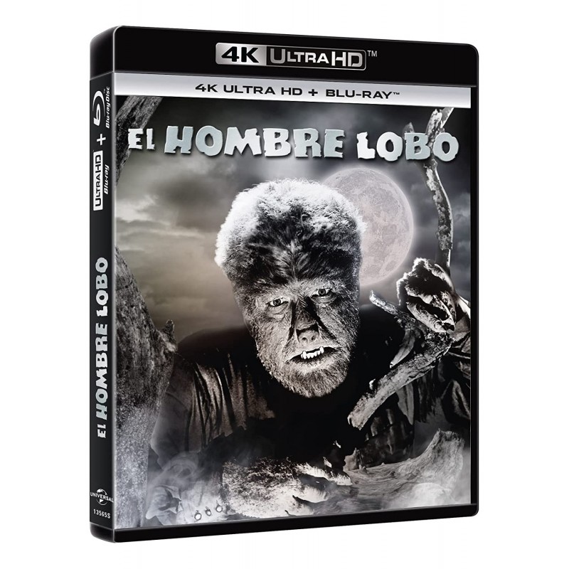 El hombre lobo (4K UHD + Blu-ray) [Blu-ray]