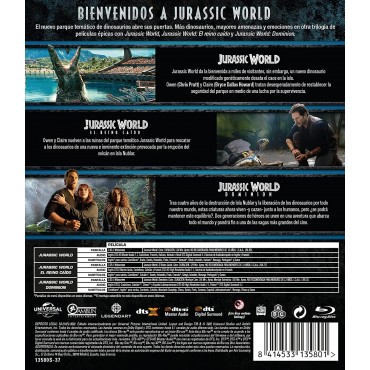 Jurassic World Pack 1-3 [BLU_RAY]