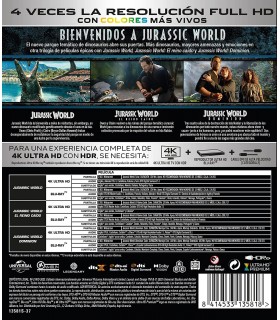 Jurassic World Pack 1-3 (4K UHD + Blu-ray) [Blu-ray]