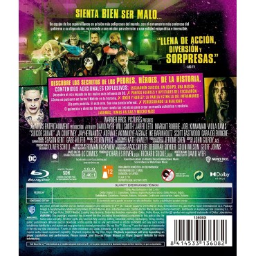 Escuadrón suicida (Blu-ray) [Blu-ray]