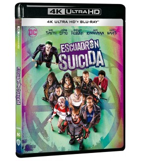 Escuadrón suicida (4K UHD + Blu-ray) [Blu-ray]