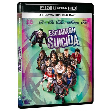 Escuadrón suicida (4K UHD + Blu-ray) [Blu-ray]