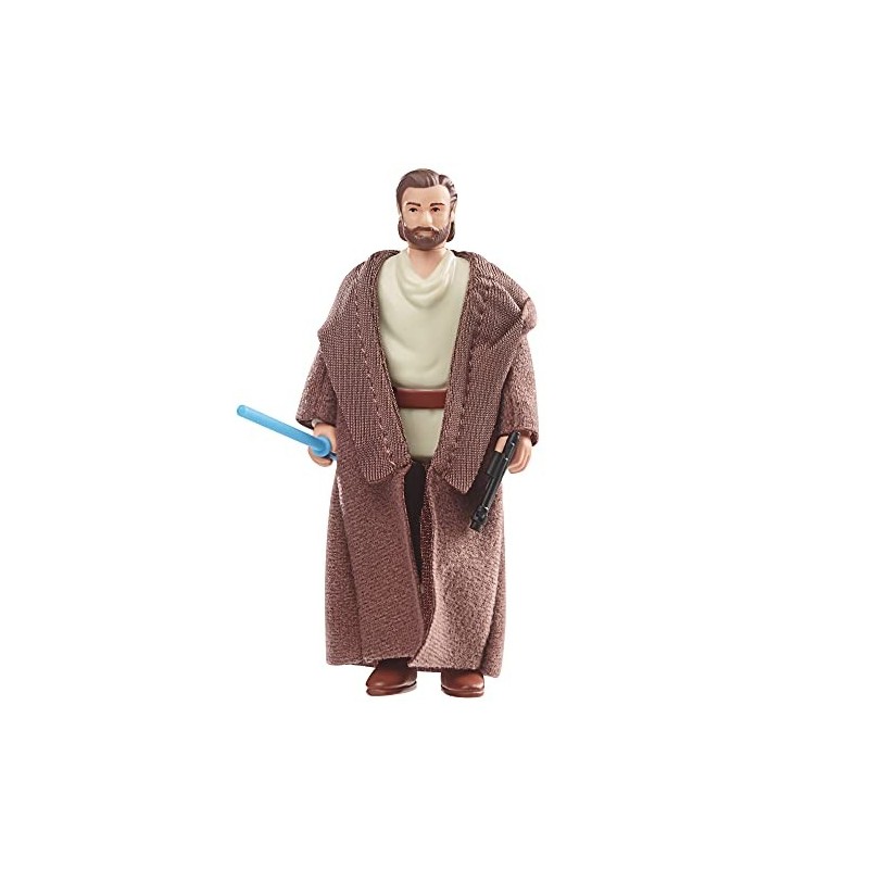 Figura Retro Obi-Wan Kenobi (Wandering Jedi) Star Wars: Obi-Wan Kenobi Articulada 9,5 cms