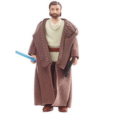 Figura Retro Obi-Wan Kenobi (Wandering Jedi) Star Wars: Obi-Wan Kenobi Articulada 9,5 cms
