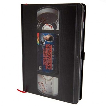 Cuaderno Notas Stranger Things VHS Premium A5 - 14,5 x 21 cms