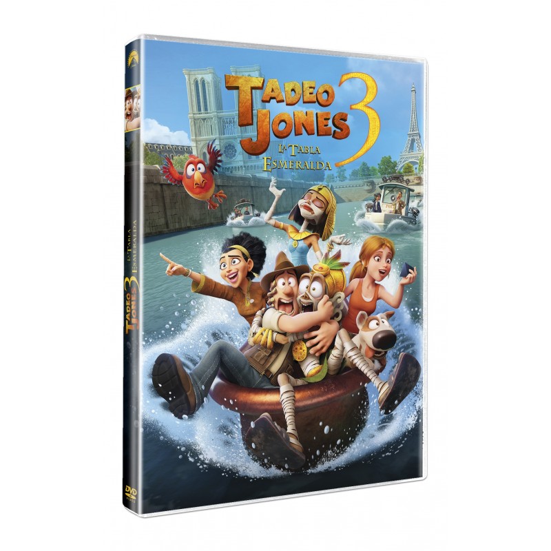 Tadeo Jones 3: La Tabla esmeralda (DVD) [DVD]