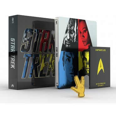 Star Trek (2009) (Steelbook) (Edición Titans of Cult) (4K UHD + Blu Ray) [Blu-ray]