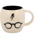 Taza Harry Potter Gafas Ovalada Cerámica 380 mls