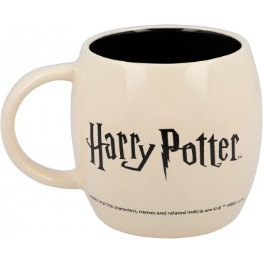 Taza Harry Potter Gafas Ovalada Cerámica 380 mls
