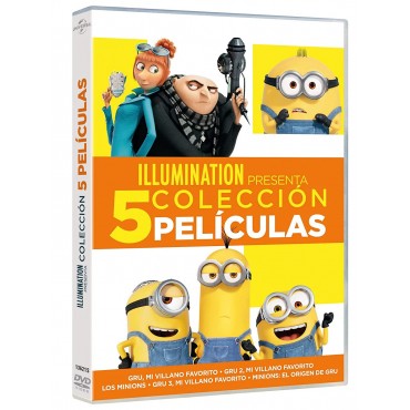 Minions 1-2 + Gru: Mi villano favorito 1-3 (DVD) [DVD]