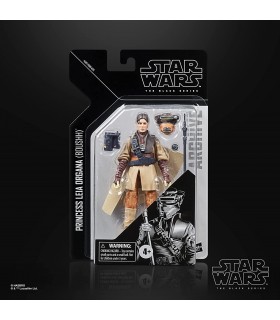 Figura Princesa Leia Organa (Boushh) El Retorno del Jedi Star Wars: Return of Jedi Black Series Articulada 15 cms
