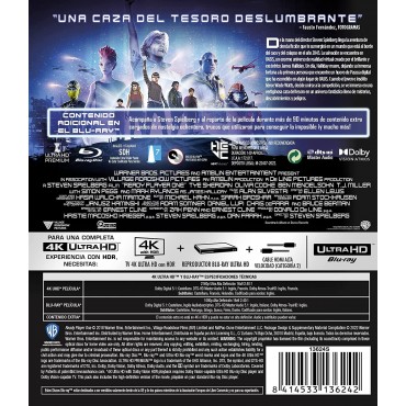 Ready Player One [4K UHD,Blu-ray] (2018)