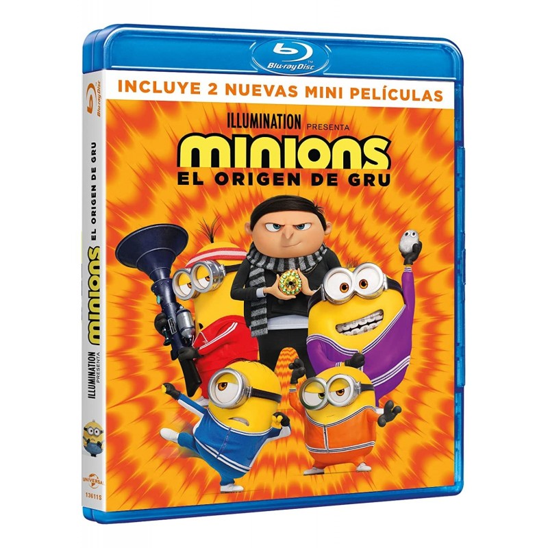 Minions 2: El origen de Gru (Blu-ray) [Blu-ray]
