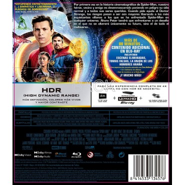 Spider-Man: No Way Home (4K UHD + Blu-ray) [Blu-ray]