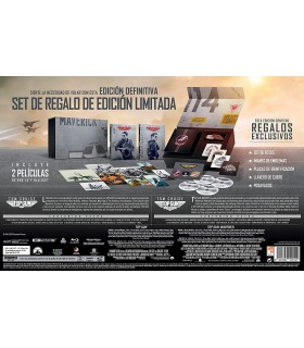 Top Gun + Top Gun: Maverick (Edición Coleccionista Steelbook) [4K UHD+Blu-ray] (1986,2022)