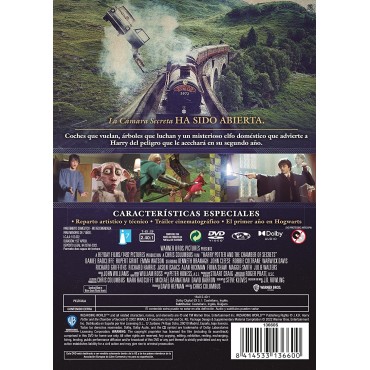Harry Potter y la Cámara Secreta [DVD] (2002) Harry Potter And The Chamber Of Secrets
