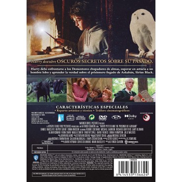 Harry Potter. El Prisionero de Azkaban [DVD] (2004) Harry Potter And The Prisoner Of Azkaban