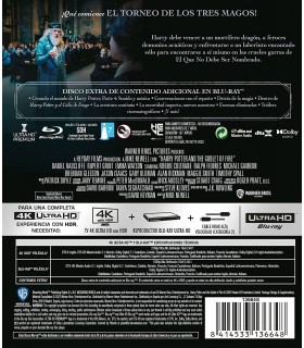 Harry Potter Y El Cáliz De Fuego [4K UHD,Blu-ray] (2005) Harry Potter And The Goblet Of Fire