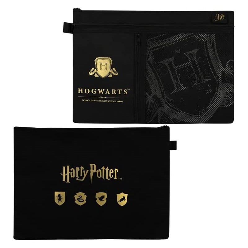 Estuche Hogwarts Harry Potter 3 Compartimentos