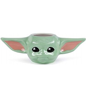 Taza The Child Grogu Baby Yoda The Mandalorian Star Wars 3D Cerámica 400 mls