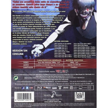 Tokyo Ghoul - Temporada 1 [Blu-ray]