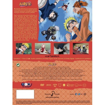 Naruto - Episodios 1 a 110 (BOX 1) [DVD]