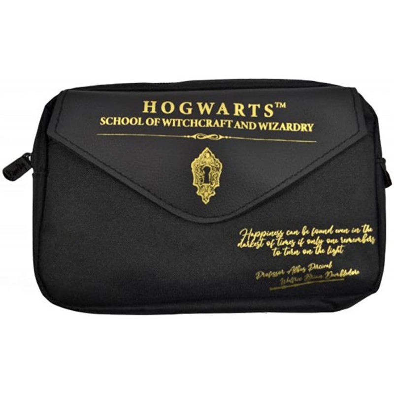 Estuche Hogwarts Harry Potter 2 Compartimentos 