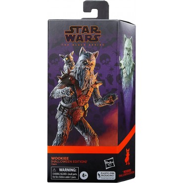 Figura Wookiee (Halloween Edition) Star Wars Edición Especial The Black Series Articulada 15 cms