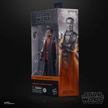 Figura Magistrate Greef Karga Star Wars: The Mandalorian The Black Series Articulada 15 cms