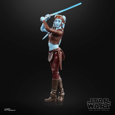 Figura Aayla Secura El Ataque de los Clones Star Wars: Attack of the Clones The Black Series Articulada 15 cms