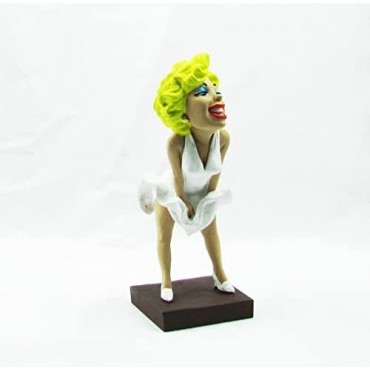 Figura Marilyn Monroe Artesanal 20 cms