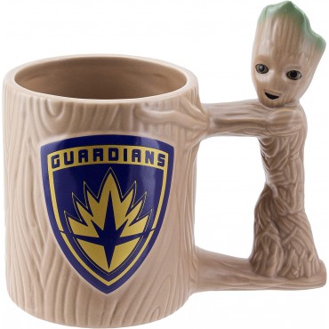 Taza Groot 3D Guardianes de la Galaxia Cerámica 350 mls