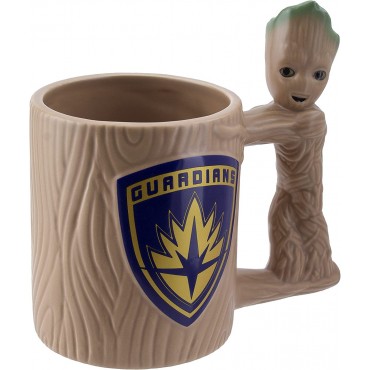 Taza Groot 3D Guardianes de la Galaxia Cerámica 350 mls