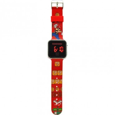 Reloj Super Mario Bros Digital Led 