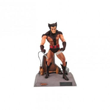 Figura Lobezno Desenmascarado Unmasked Wolverine X-Men Marvel Articulada 18 cms