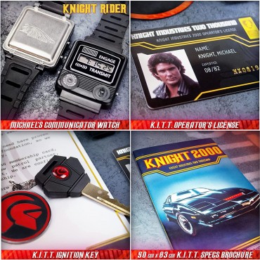 Kit El Coche Fantástico Knight Rider FLAG Agent de Colección