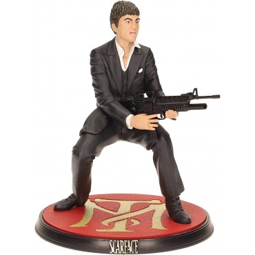 Figura Tony Montana Scarface Disparando 18 cms