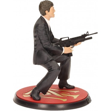 Figura Tony Montana Scarface Disparando 18 cms