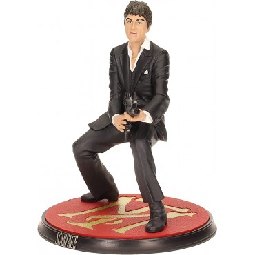 Figura Tony Montana Scarface Disparando 18 cms