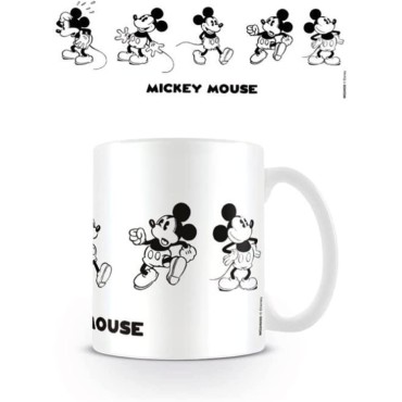 Taza Mickey Mouse Disney Vintage Cerámica 315 mls