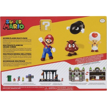 Pack Figuras Mario Bros Set Diorama Clásico Super Mario Nintendo 