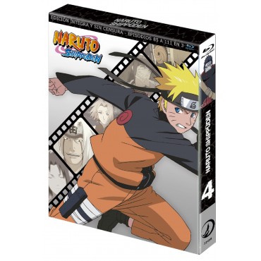 Naruto Shippuden BOX 4. Bluray. [Blu-ray]