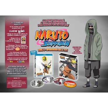 Naruto Shippuden BOX 4. Bluray. [Blu-ray]