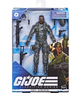 Figura Sgt. Stalker G.I.Joe Classified Series Articulada 15 cms