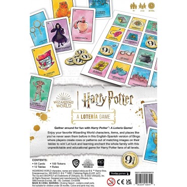 Juego Lotería Harry Potter 