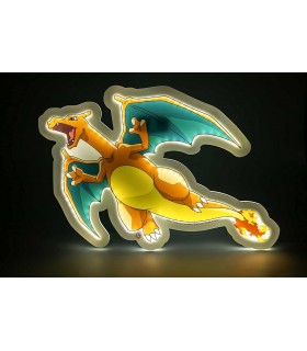 Lámpara Charizard Pokémon Light-Up Neon Style 30 cms