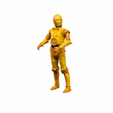 Figura See Threepio C-3PO + Moneda Star Wars Droids The Adventures of R2-D2 & C-3PO Articulada 9,5 cms