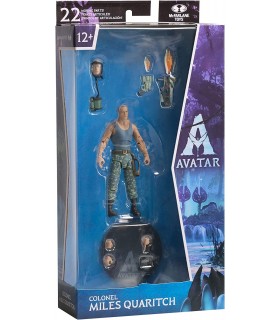 Figura Coronel Miles Quaritch Avatar Articulada 11 cms