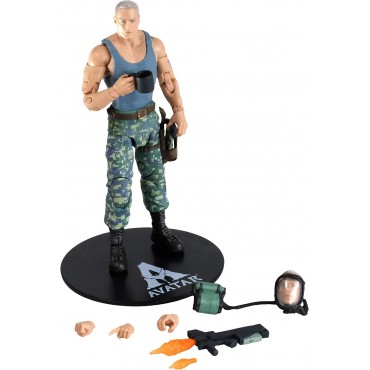 Figura Coronel Miles Quaritch Avatar Articulada 11 cms