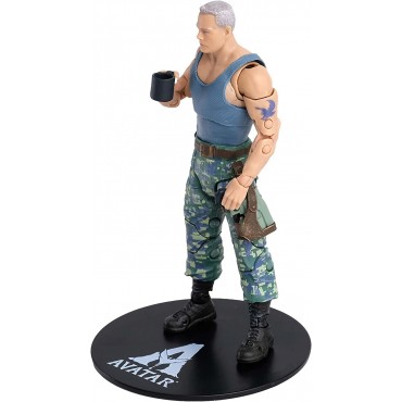 Figura Coronel Miles Quaritch Avatar Articulada 11 cms